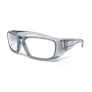 ON GUARD OG160 GREY CLEAR OG787-2+ SAFTY FRAME EYEGLASSES 60-15